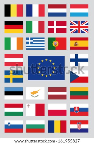 flags of the european union