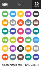 Flags Filled Icons