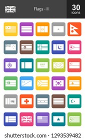 Flags Filled Icons