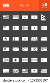 Flags Glyph Icons