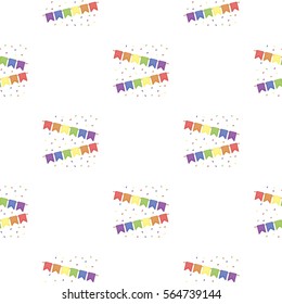 Flags icon cartoon. pattern gay icon from the big minority, homosexual cartoon.