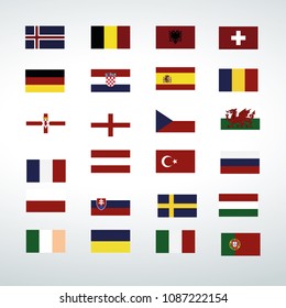 flags icon vector