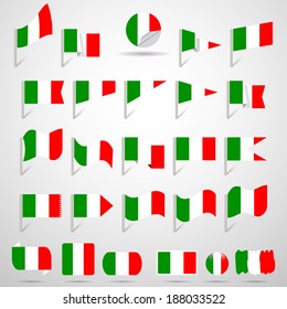flags of Italy