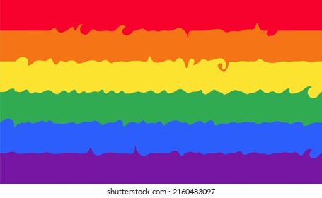flags with lgbtq symbol colors are good for templates
