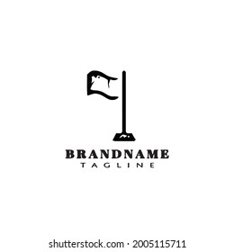 flags logo design template icon modern vector illustration
