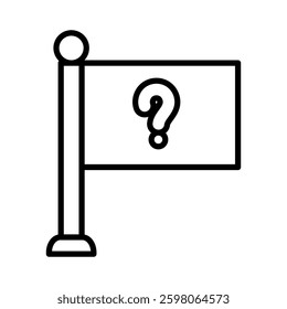 Flags to mark questions or short quizzes or comprehension assessments