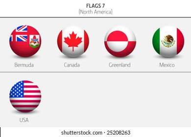 Flags of Northern America Countries 8