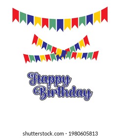 flags for parties, can design birthday invitations, parties, or others