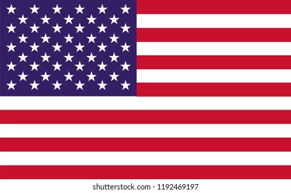 Flags United States Of America Vector Designs Region State USA 