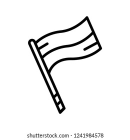 Flags vector icon