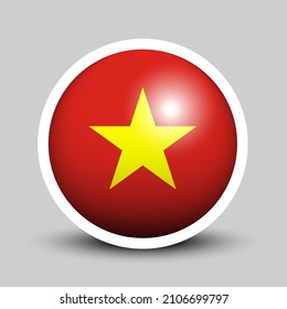 1,609 Vietnam Flag Circle Images, Stock Photos & Vectors | Shutterstock