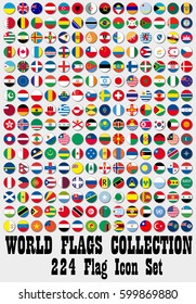 Flags vector of the world