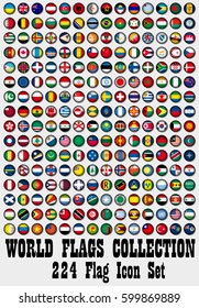 Flags vector of the world