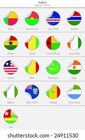 Flags of Western Africa Countries 6