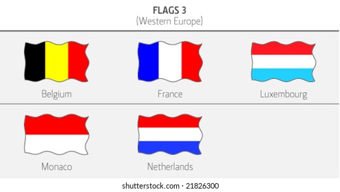 Flags of Western Europe Flags 3