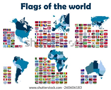 flags world sorted by