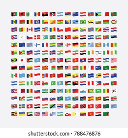 Flags World Vector Stock Vector (Royalty Free) 788476876 | Shutterstock