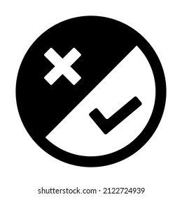 Icono irregular ilustración vectorial aislada en fondo blanco. Iconos vectoriales de estilo negro de alta calidad