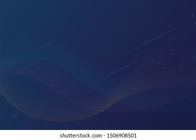 a flamboyant space background, illustration