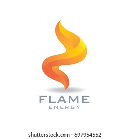 Flame 3D logo