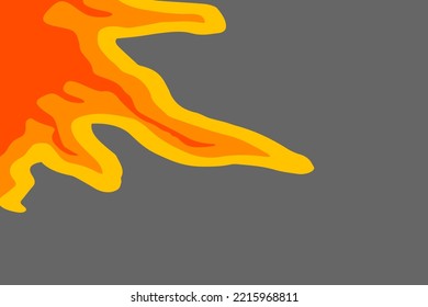 Flame Background Vector Art illustration designs