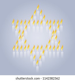 Flame of a candle