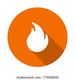 Flame Circle Flat Stock Vector (Royalty Free) 779038345 | Shutterstock