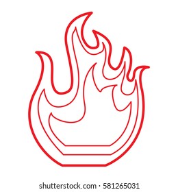 flame fire icon