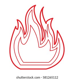 flame fire icon