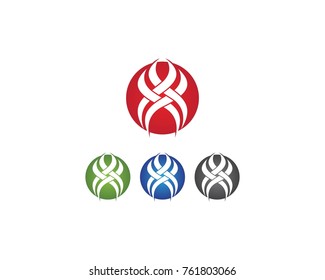 Flame fire tattoo logo design 