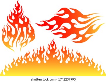 flame, fire vector,flame design, red flame, fire, abstract, vector