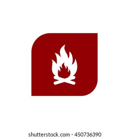 flame fire,icon