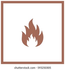 flame fire,icon