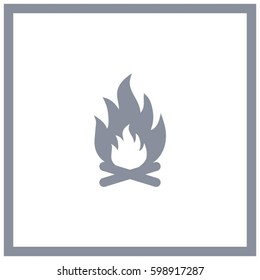flame fire,icon