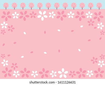 flame of flower image cherry blossoms