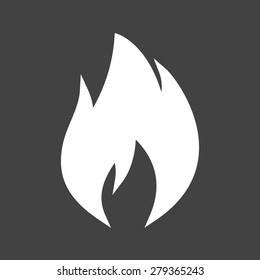 Flame, heat, temperature icon vector image. Can also be used for energy and technology. Suitable for web apps, mobile apps and print media.