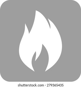 Flame, heat, temperature icon vector image. Can also be used for energy and technology. Suitable for web apps, mobile apps and print media.