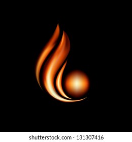 Flame icon