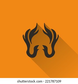 Flame icon