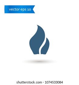 flame. flame icon. sign design. Vector EPS 10.