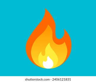 flame icon. vector. ilustration. art. logo