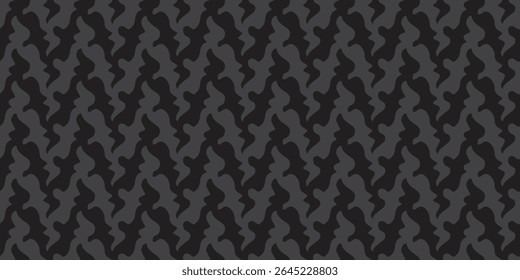 Flame illustration background. Seamless pattern.