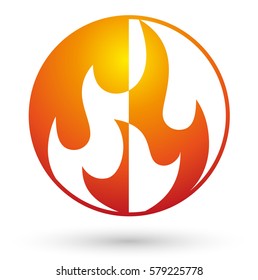 Flame logo