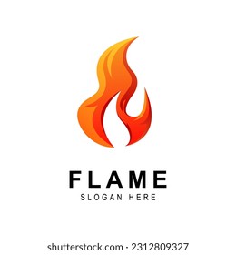 Branding-Logo, Brandschutz-Vektorgrafik, Vorlage für Brandzeichen, Design