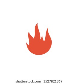 flame logo template, creative idea, design vector, illustration