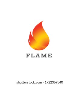 Flame Logo Vector and Abstract