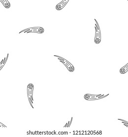 Flame meteorite pattern seamless vector repeat geometric for any web design