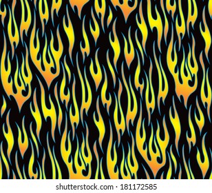 Flame Pattern Seamless