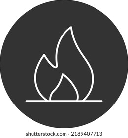 Flame Pixel Perfect Detail Icon