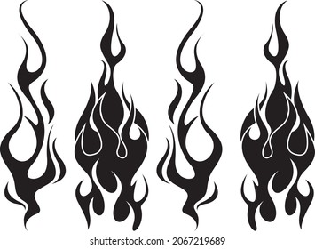 Flame set for other design